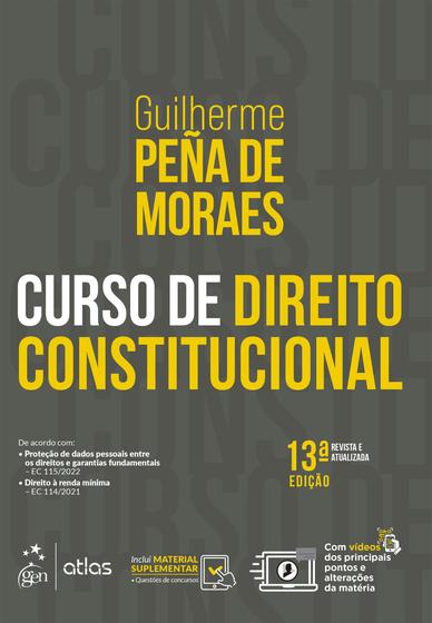 Imagem de Livro - Curso de Direito Constitucional