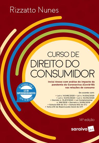 Imagem de Livro - Curso de Direito do Consumidor - 14ª Edição 2022