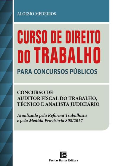 Imagem de Livro - Curso de Direito do Trabalho para Concursos Públicos