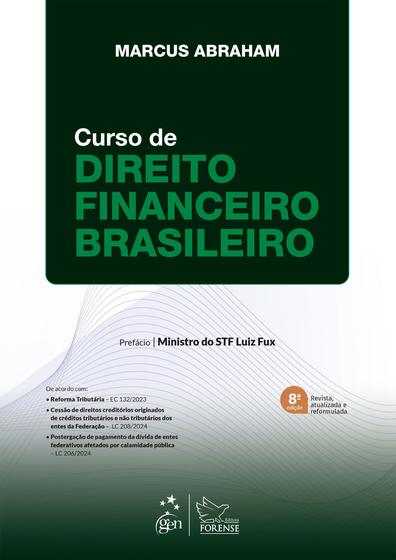 Imagem de Livro - Curso de Direito Financeiro Brasileiro - 8ª Edição 2025