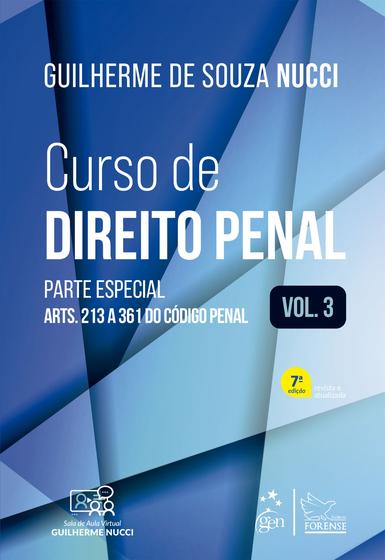 Imagem de Livro - Curso de Direito Penal - Parte Especial - Vol. 3