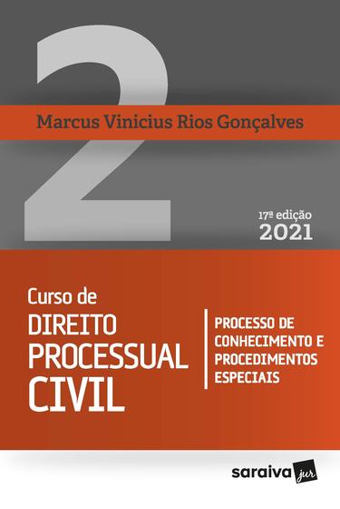 Imagem de Livro - Curso de Direito Processual Civil - Vol. 2 - 17ª Edição 2021