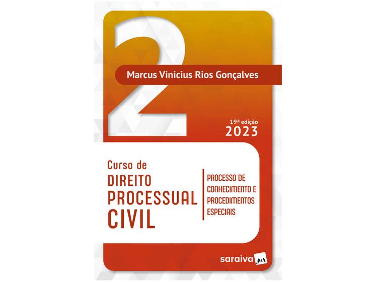 Imagem de Livro Curso de Direito Processual Civil Vol. 2 Marcus Vinicius Rios Gonçalves