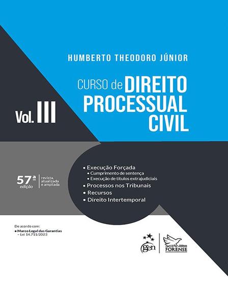 Imagem de Livro - Curso de Direito Processual Civil - Vol. 3