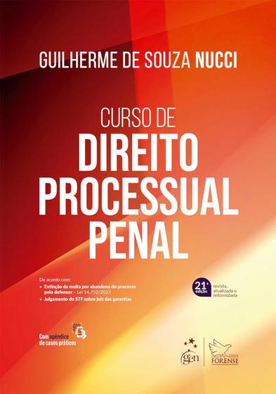 Imagem de Livro - Curso de Direito Processual Penal
