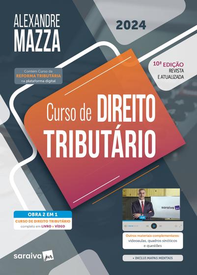 Imagem de Livro - Curso de Direito Tributário - 10ª Edição 2024