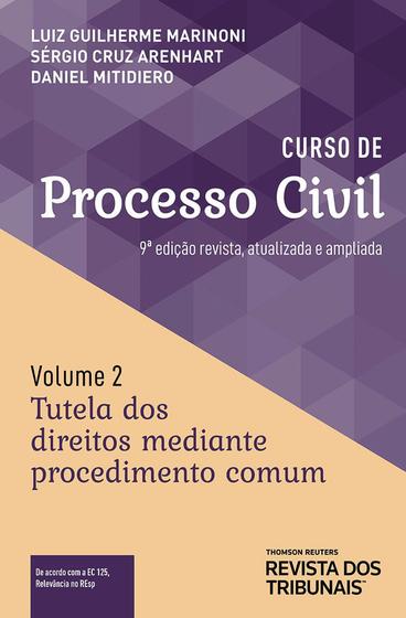 Imagem de Livro - Curso De Processo Civil - Volume 2 - Marinoni/ arenhart - Florence