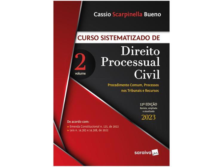 Imagem de Livro Curso Sistematizado de Direito Processual Civil Vol 2 Cassio Scarpinella Bueno