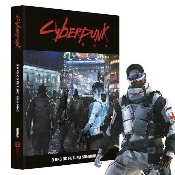 Imagem de Livro Cyberpunk Red O Rpg Do Mundo Sombrio Aventura Futurista Comece Uma Rebelião No Tempo Vermelho