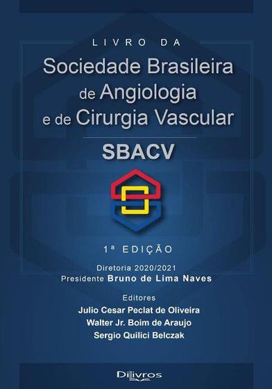Imagem de Livro da Sociedade Brasileira de Angiologia e de Cirurgia Vascular - Belczak - DiLivros