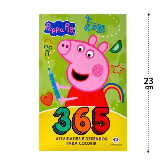 Imagem de Livro de 365 Atividades e Colorir Pinta Infantil Vários Personagens