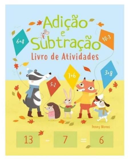 Imagem de Livro de Atividades - Adição e Subtração - Pé da Letra