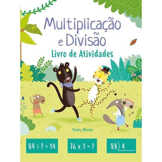 Imagem de Livro de Atividades - Multiplicação e Divisão