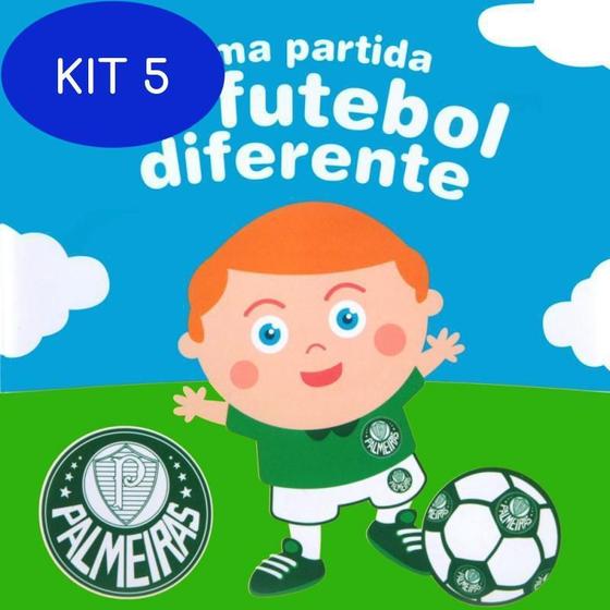 Imagem de Livro De Banho Infantil Futebol Palmeiras Time Coração - Zada Editora