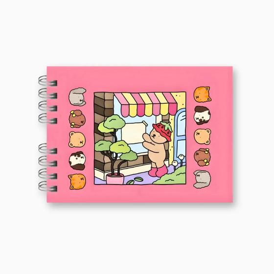 Imagem de Livro De Colorir Capa Dura - ROSA
