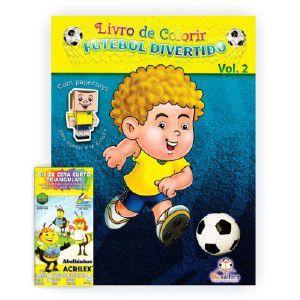 Imagem de Livro de Colorir: Futebol Divertido - Vol.2 - BLU EDITORA