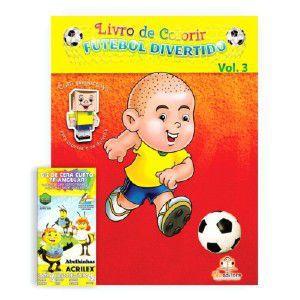 Imagem de Livro de Colorir: Futebol Divertido - Vol.3 - BLU EDITORA