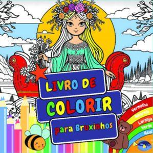 Imagem de Livro de Colorir para Bruxinhos