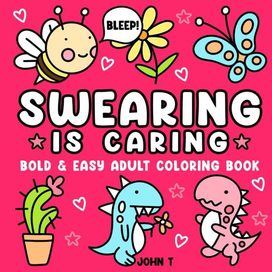 Imagem de Livro de colorir publicado de forma independente Swearing is Caring