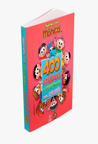 Imagem de Livro de Entretenimento 400 Atividades e Desenhos para Colorir