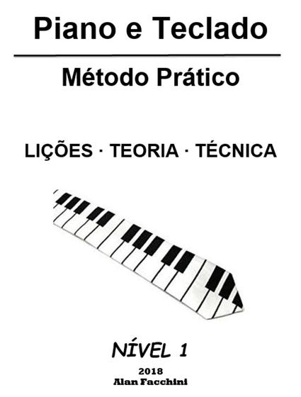 Imagem de Livro de Estudos para Piano/Teclado Nível 1
