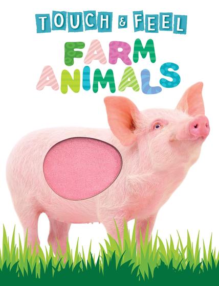 Imagem de Livro de novidades Little Hippo Books Touch and Feel Farm Animals