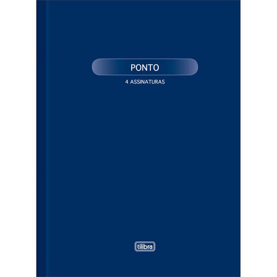 Imagem de Livro de Ponto Capa Dura Grande - 4 Assinaturas 100fls