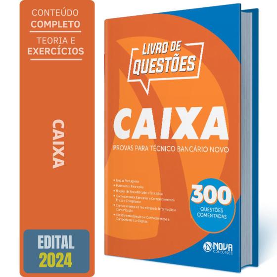 Imagem de Livro De Questões Comentadas De Provas Da Caixa