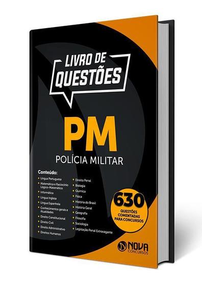 Imagem de Livro De Questões Comentadas Pm - Polícia Militar