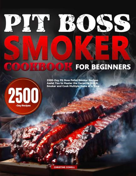 Imagem de Livro de receitas Pit Boss Smoker para iniciantes com 2500 receitas