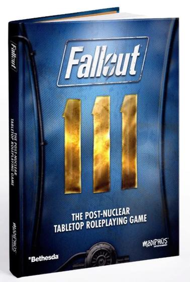 Imagem de Livro de regras básico do jogo de RPG Modiphius Fallout