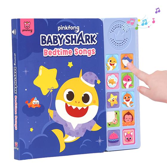 Imagem de Livro de Sons Pinkfong Baby Shark - Músicas para Hora de Dormir