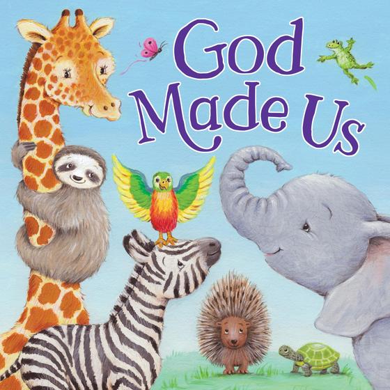 Imagem de Livro de tabuleiro e livros infantis que publicam God Made Us 0-4 Years Old