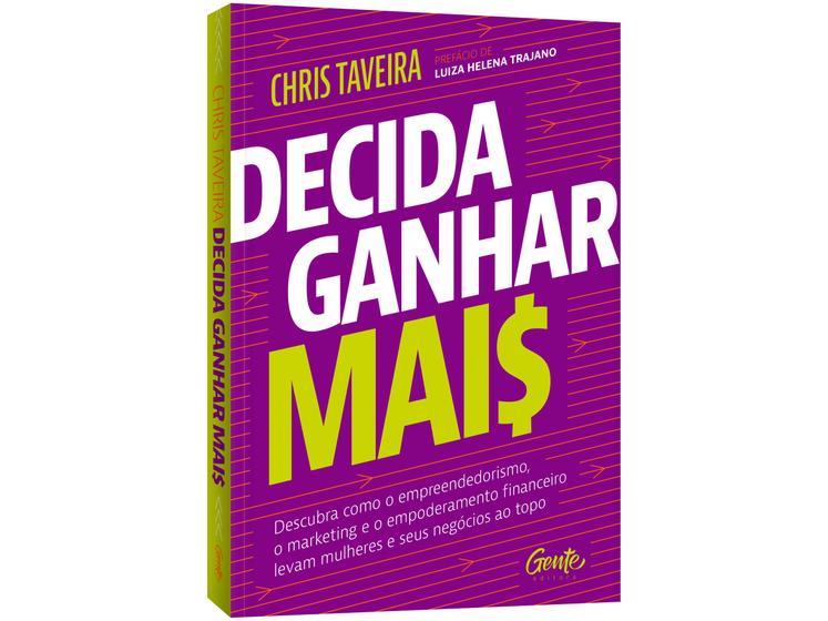 Imagem de Livro Decida Ganhar Mai$ Chris Taveira