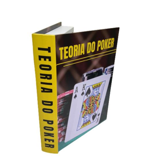 Imagem de Livro Decorativo Caixa Fake Estampa TEORIA DO POKER 30CM G