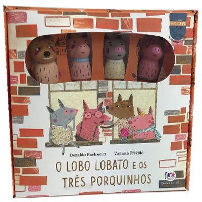 Imagem de Livro - Dedoche - O lobo Lobato e os três porquinhos