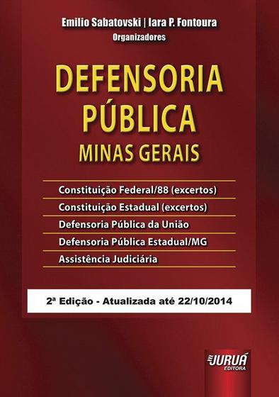 Imagem de Livro - Defensoria Pública - Minas Gerais