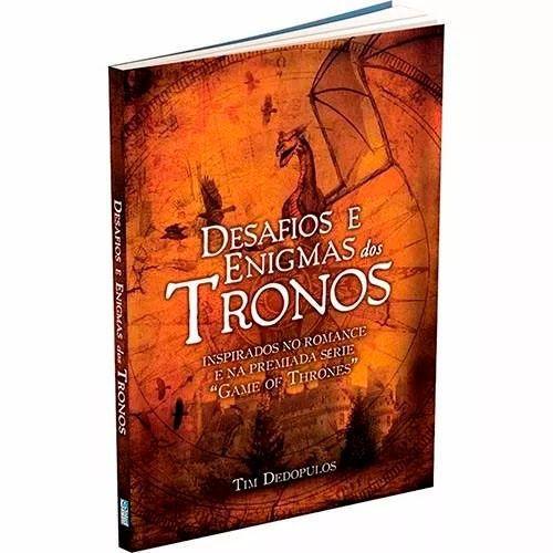 Imagem de Livro Desafios Enigmas Dos Tronos Inspirado Game Of Thrones