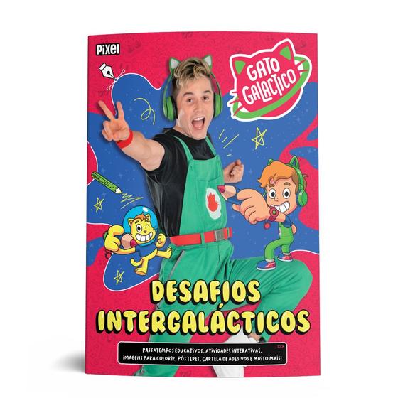 Imagem de Livro Desafios Intergalácticos Gato Galactico