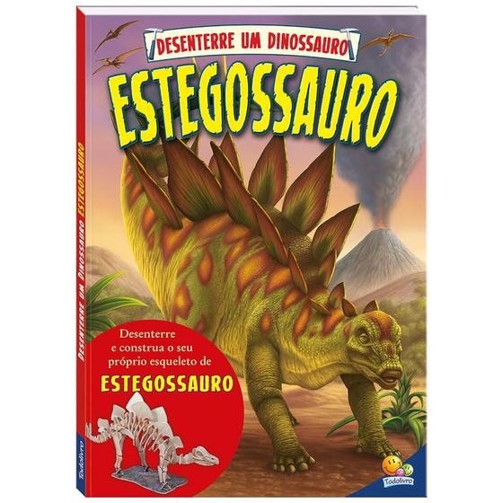 Imagem de Livro - Desenterre um Dinossauro: Estegossauro