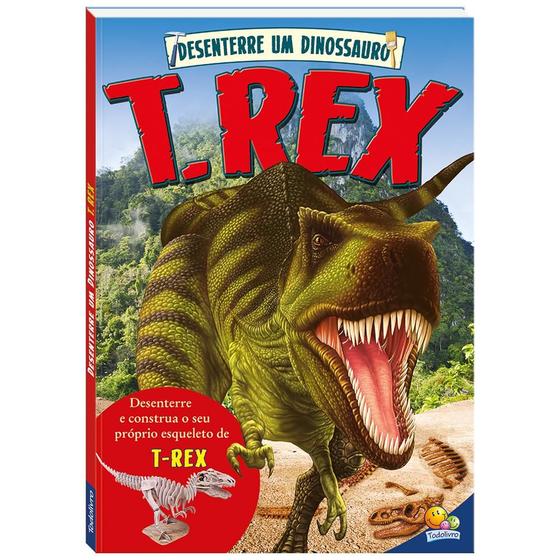 Imagem de Livro - Desenterre um Dinossauro: T-Rex