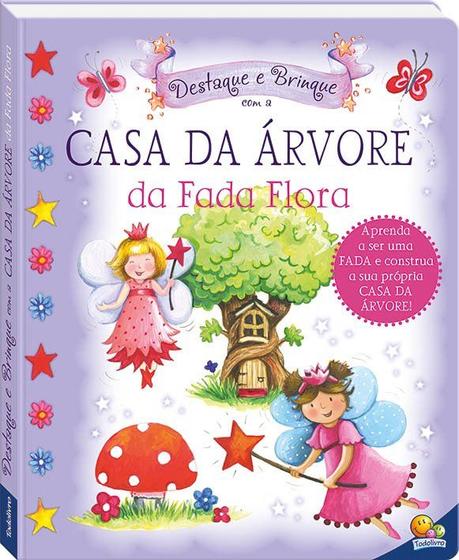 Imagem de Livro - Destaque e brinque: casa da árvore da fada flora