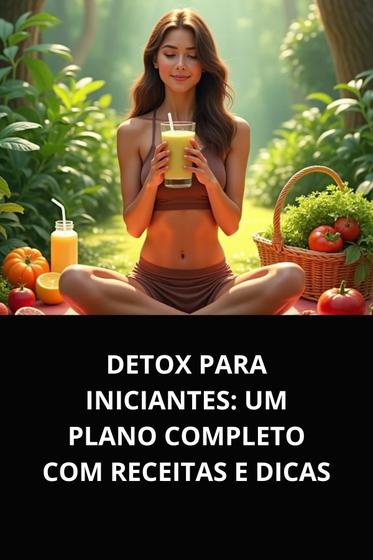 Imagem de Livro Detox para Iniciantes Um Plano Completo com Receitas e Dicas