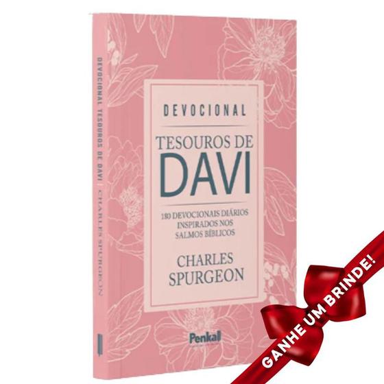 Imagem de Livro Devocional Tesouros de Davi  Charles Spurgeon Cristão Evangélico Gospel Igreja Família Homem Mulher Jovens - Igreja Cristã Amigo Evangélico