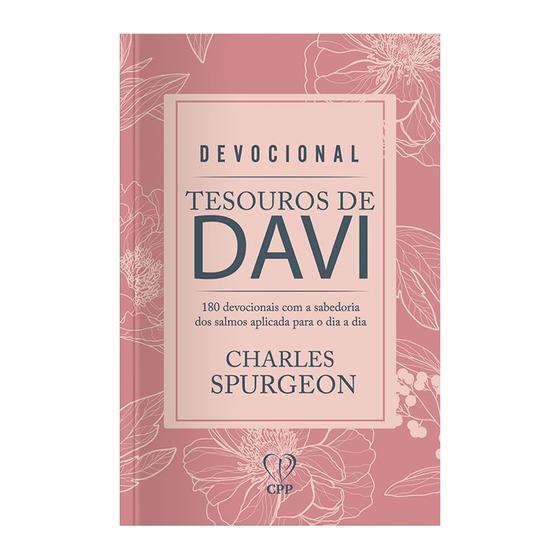 Imagem de Livro - Devocional tesouros de davi - soft pink