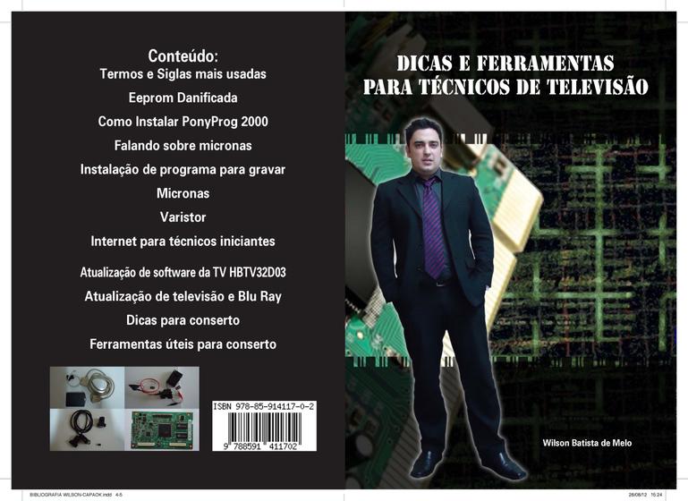 Imagem de Livro Dicas e Ferramentas para Técnicos de Televisão