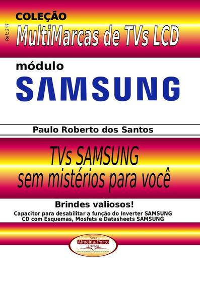 Imagem de Livro Dicas e Macetes de Consertos TVs LCD Samsung. Vol.02.Coleção Multimarcas 
