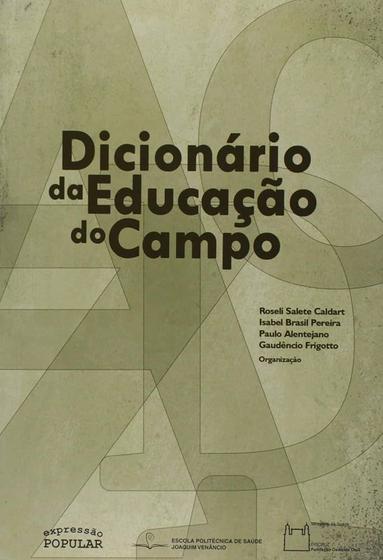 Imagem de Livro - Dicionário da educação do campo