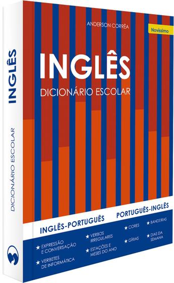 Imagem de Livro - DICIONÁRIO ESCOLAR DE INGLÊS