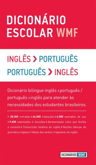 Livro - Dicionário escolar WMF - Inglês-Português / Português-Inglês Menor preço em Livro - Dicionário escolar WMF - Inglês-Português / Português-Inglês